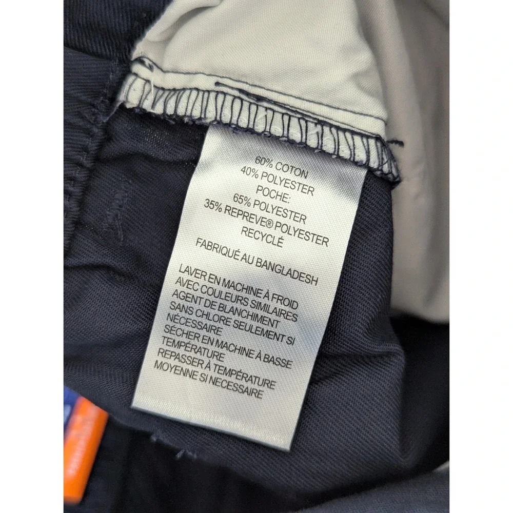 French Toast Uniform‎ Shorts Youth Size 14 Boys Flat Front Navy Shorts Lot of 2